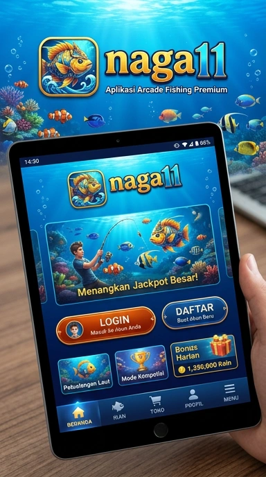 Pengguna mengunduh aplikasi dengan mudah melalui platform naga11.